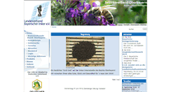 Desktop Screenshot of imker-oberbayern.de